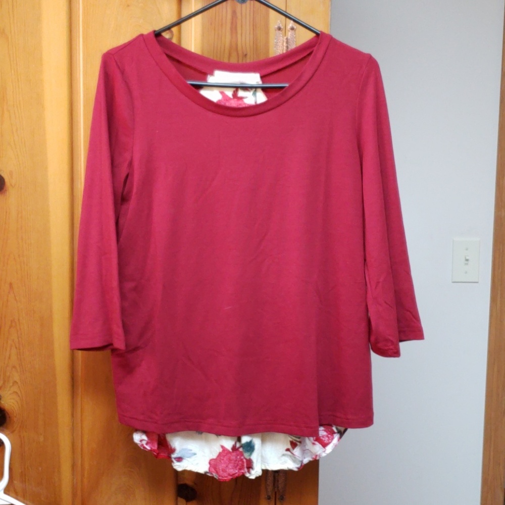 Nwot floral shirt